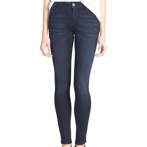 DL1961 Florence Mid Rise Instasculpt Skinny Jeans Dark Wash Stretch
